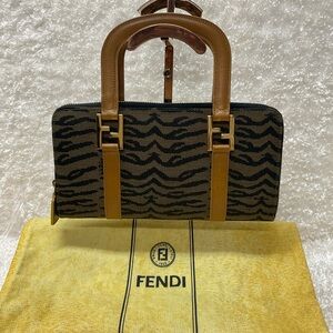 Fendi Jacquard baguette SOLD